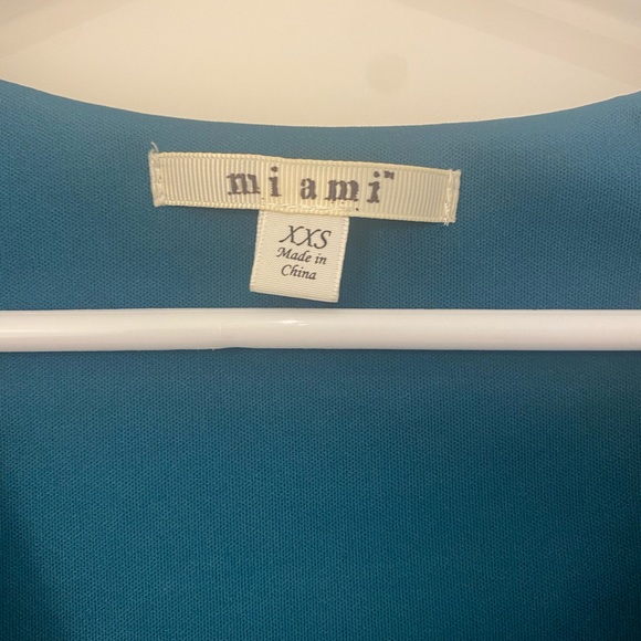 Green Miami floral midi dress size: XXS - Picture 3 of 5